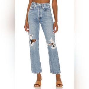 Agolde 90s Mid Rise Loose Jeans Wander 25